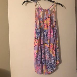 Medium lily Pulitzer key hole tank top
